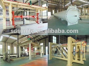 Sand AAC Block Production Line/Autoclaved Aerated Concrete AAC Panel Plant