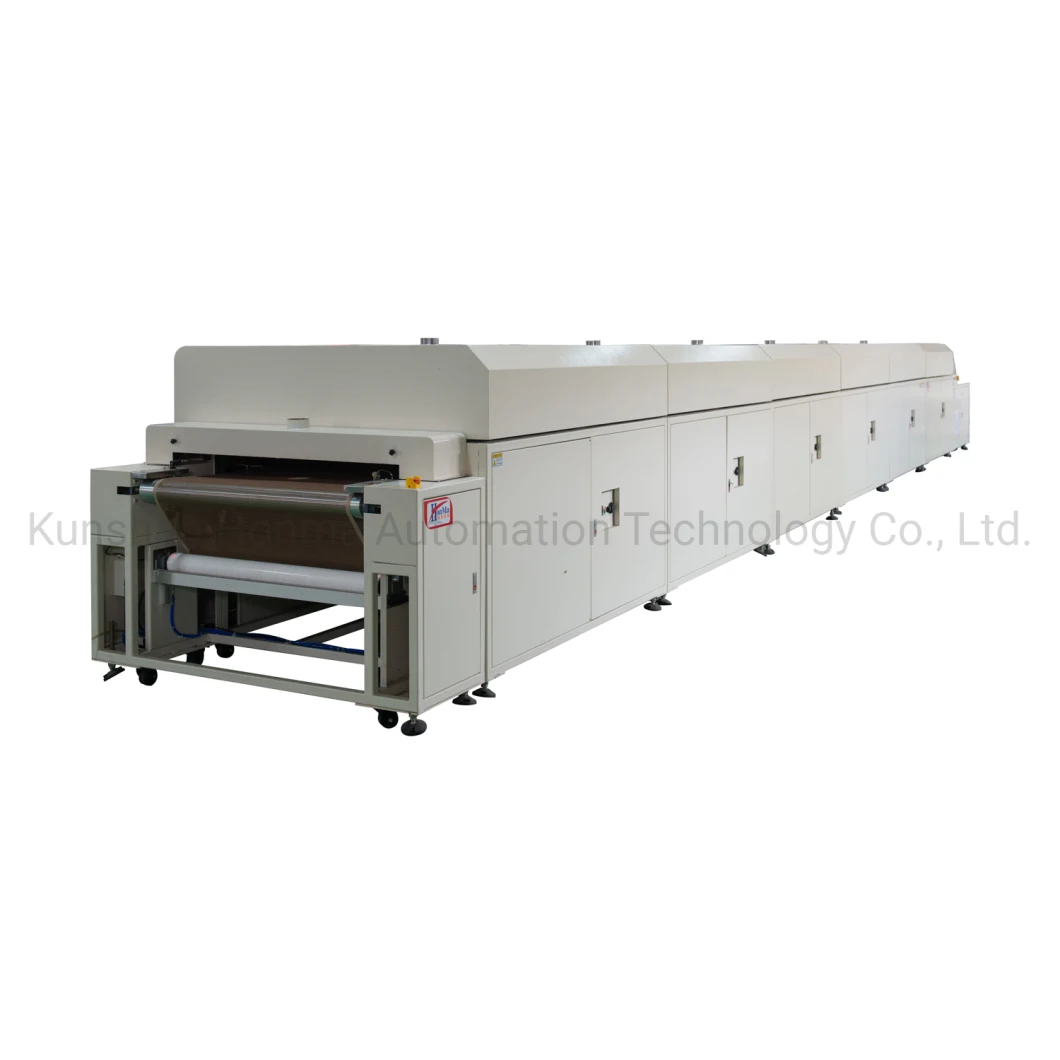 IR Tunnel Drying Oven Pre-Pi Infrared Curing Conveying Tunnel Drying Machine