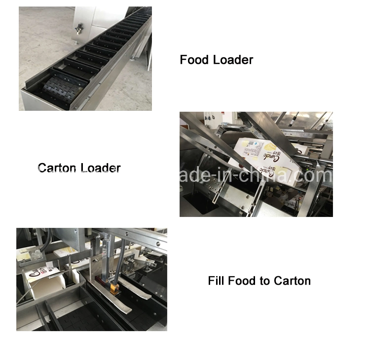 Kxz-130b Automatic Foods Film Packing and Cartoning Machine Packaging Line